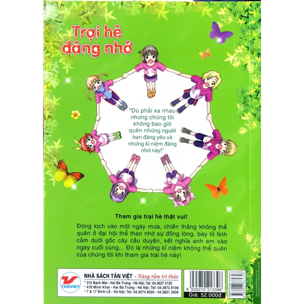 Sách - Candy Book - Trại Hè Đáng Nhớ