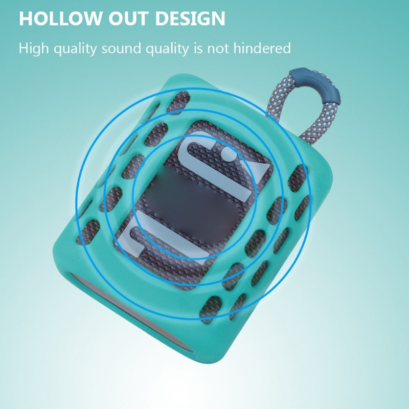 Vỏ Bảo Vệ Loa Chống Sốc / Bụi Bẩn Bằng Silica Gel Tiện Dụng Mang Theo Du Lịch / Cắm Trại GO 3