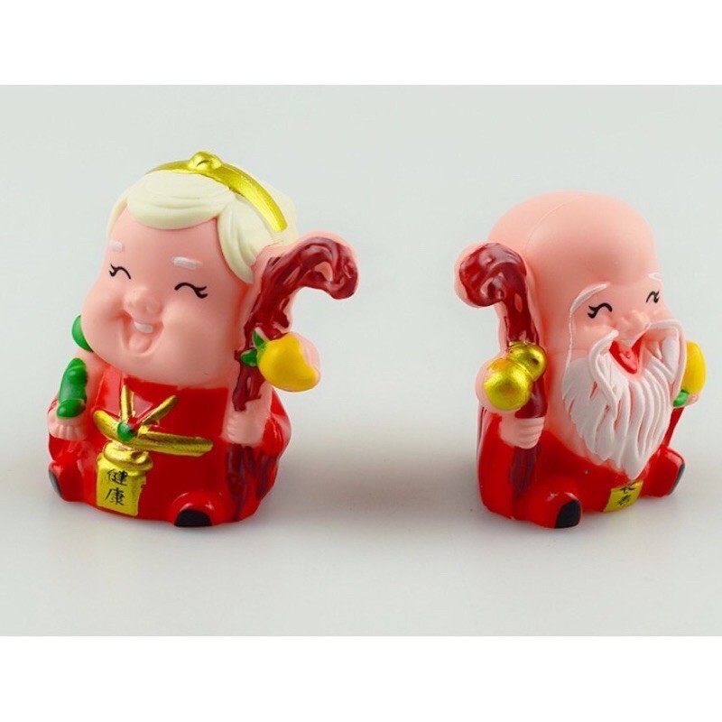 Đồ trang trí sinh nhật cho bé - cặp ông bà thọ
