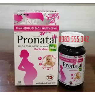 Pronatal DHA bổ sung vitamin và khoáng chất cho bà bầu.