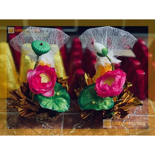 Oản Hoa sen dâng Phật | LU