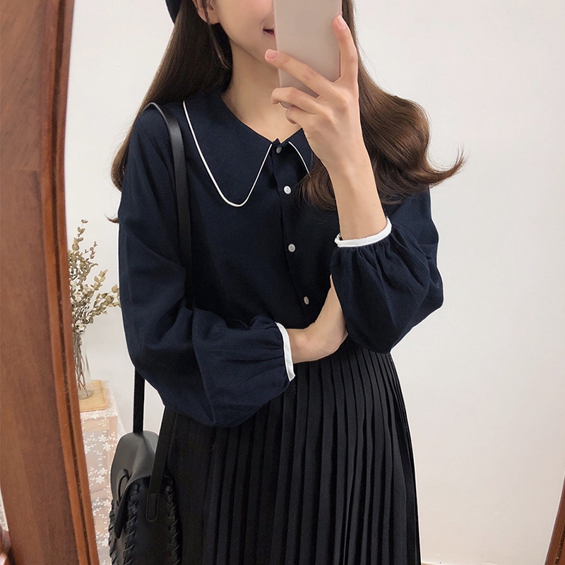 Áo Sơ Mi Dáng Rộng Phong Cách Hàn Quốc Cá Tính