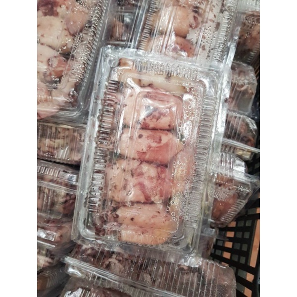 Mực sim trứng ❤HÀ NỘI NOWSHIP❤ hộp 500g. mực được làm sạch, hấp sơ về chỉ cần rửa lại và chế biến: rim me, xào, hấp | BigBuy360 - bigbuy360.vn