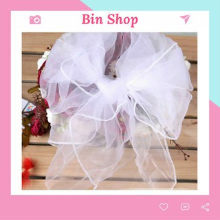 Khăn von che mặt cho bé bin shop