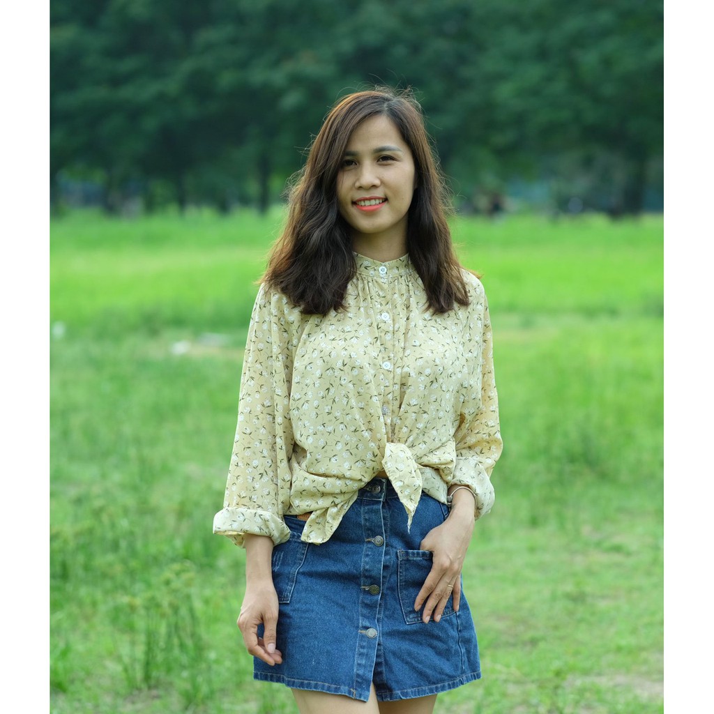 Áo Sơ Mi Chiffon Tay Dài Dáng Rộng Kiểu Hàn Quốc Dễ Phối Đồ Cho Nữ Juka Shop | BigBuy360 - bigbuy360.vn