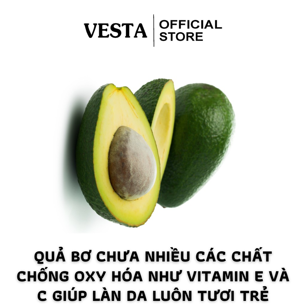 Mask Dẻo Quả Bơ 𝑭𝒓𝒆𝒆𝒔𝒉𝒊𝒑 Bột Mặt Nạ Tươi Nguyên Chất Vesta 100gr