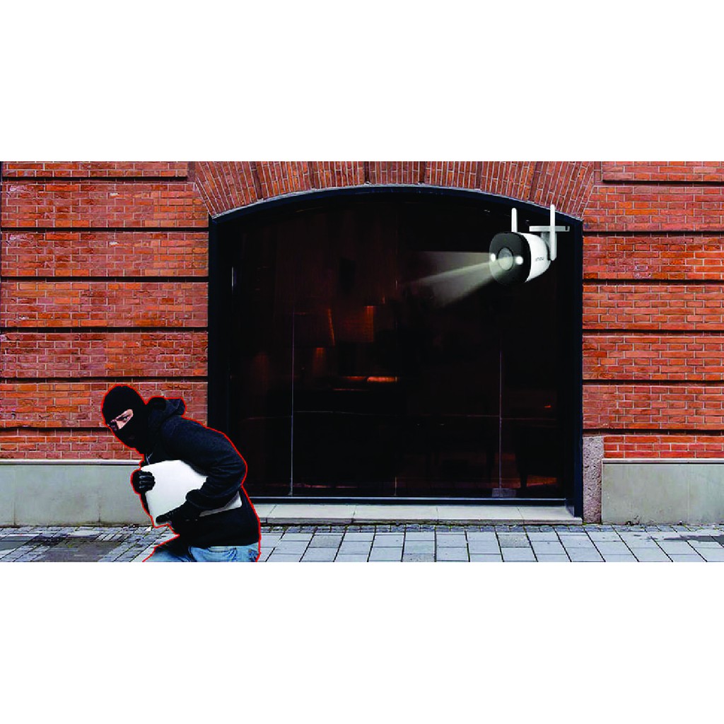 Camera Wifi cho ảnh màu vào ban đêm 4MP IPC-F42FEP-IMOU tích hợp đèn Spotlight, còi báo động + Thẻ nhớ 32G {ctyhuytran} | BigBuy360 - bigbuy360.vn