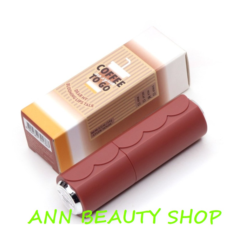 Son Thỏi Etude House Dear My Blooming Lips Talk Coffee To Go