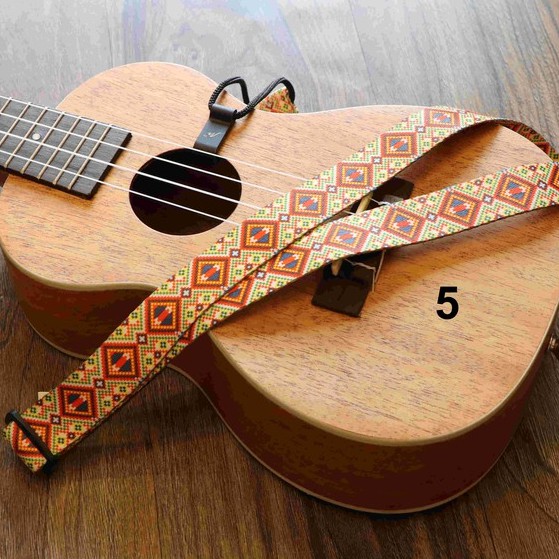 Dây Đeo Ukulele Thổ Cẩm Kiểu Truyền Thống