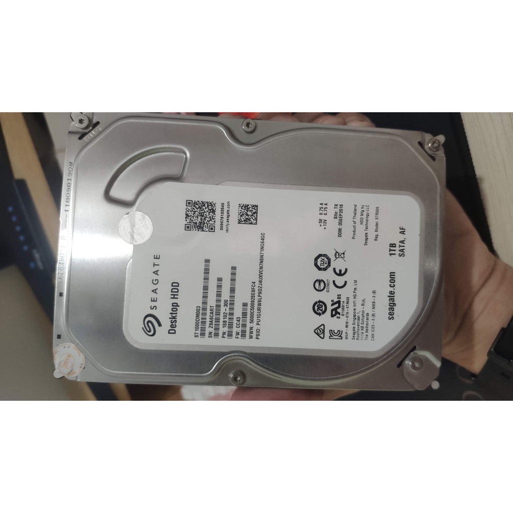 Ổ cứng HDD Seagate Barracuda 1TB, 2TB 7200RPM SATA3