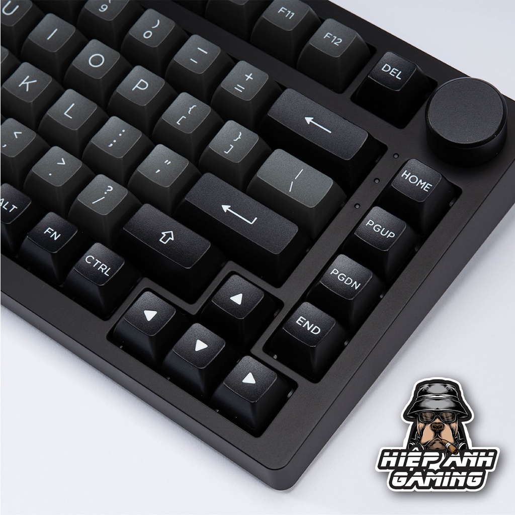 Bàn phím AKKO PC75B Plus Black & Silver | Bảo hành chính hãng 12 tháng