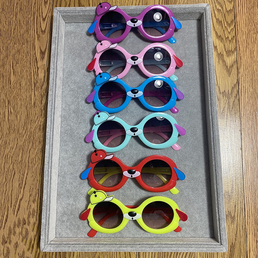 Kính mát trẻ em thời trang cao cấp gọng nhựa JJ2058 kiểu dáng mới lạ,ngộ nghĩnh siêu đáng yêu dành cho bé trai và bé gái
