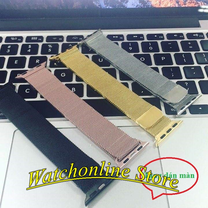 Dây đeo mắt lưới Cho AW Series 7 SE 6 5 4 3 2 1 Kích Cỡ 38mm 42mm 40mm 44mm 41mm 45mm
