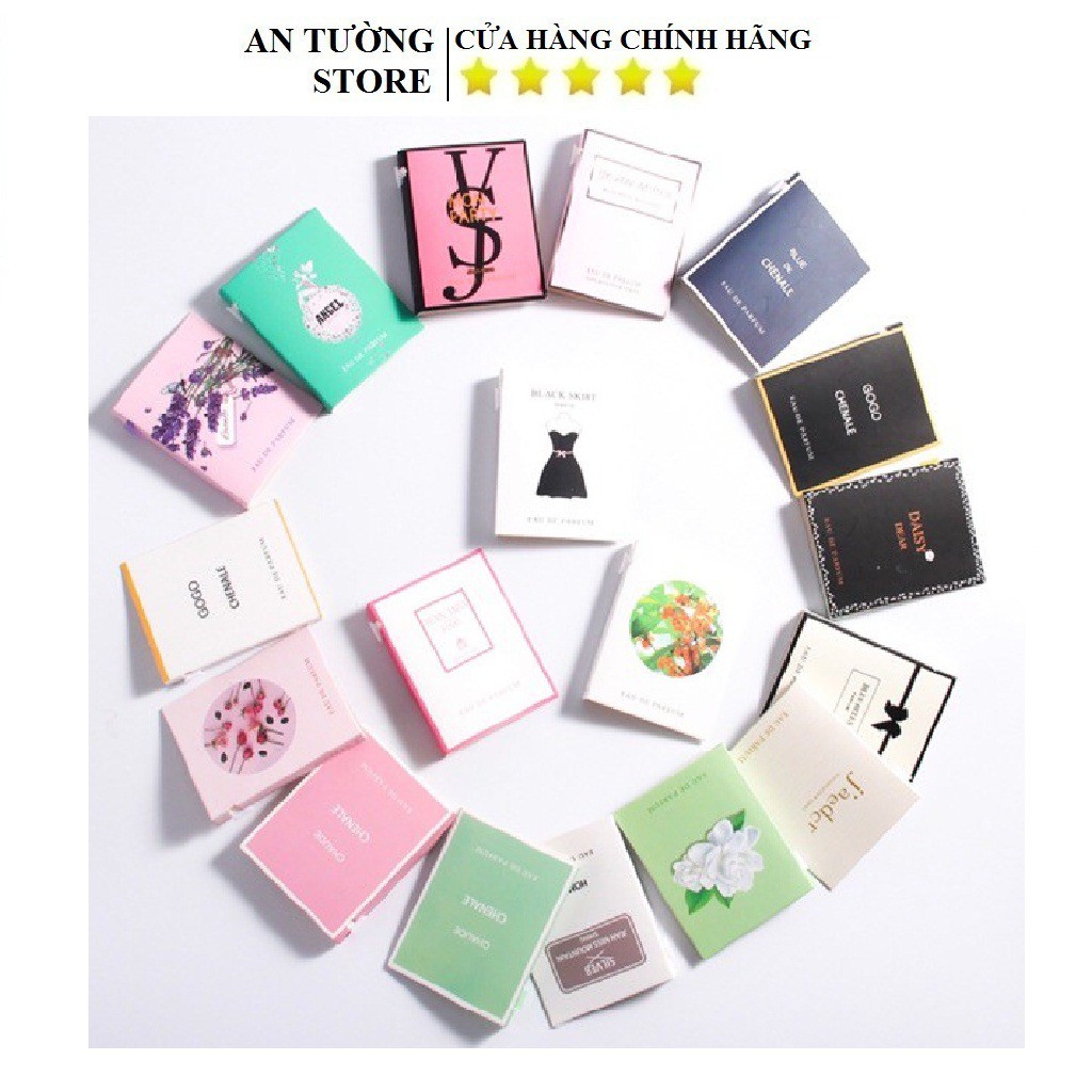 01 Nước Hoa Test Mini Dạng Chấm Đủ Mùi Sang Chảnh(2ml)