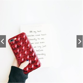 Ốp iphone - Ốp lưng Buble ( Tim nổi bóng ) - cho iphone 6 6s 6Plus 6sPlus 7Plus 8Plus X
