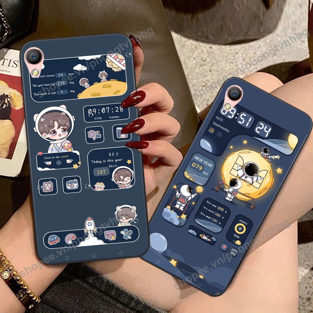 Ốp lưng Oppo A35 / F1 / A37 / Neo 9 / F1 Plus phi hành gia hoạt hình 3D cute giá rẻ