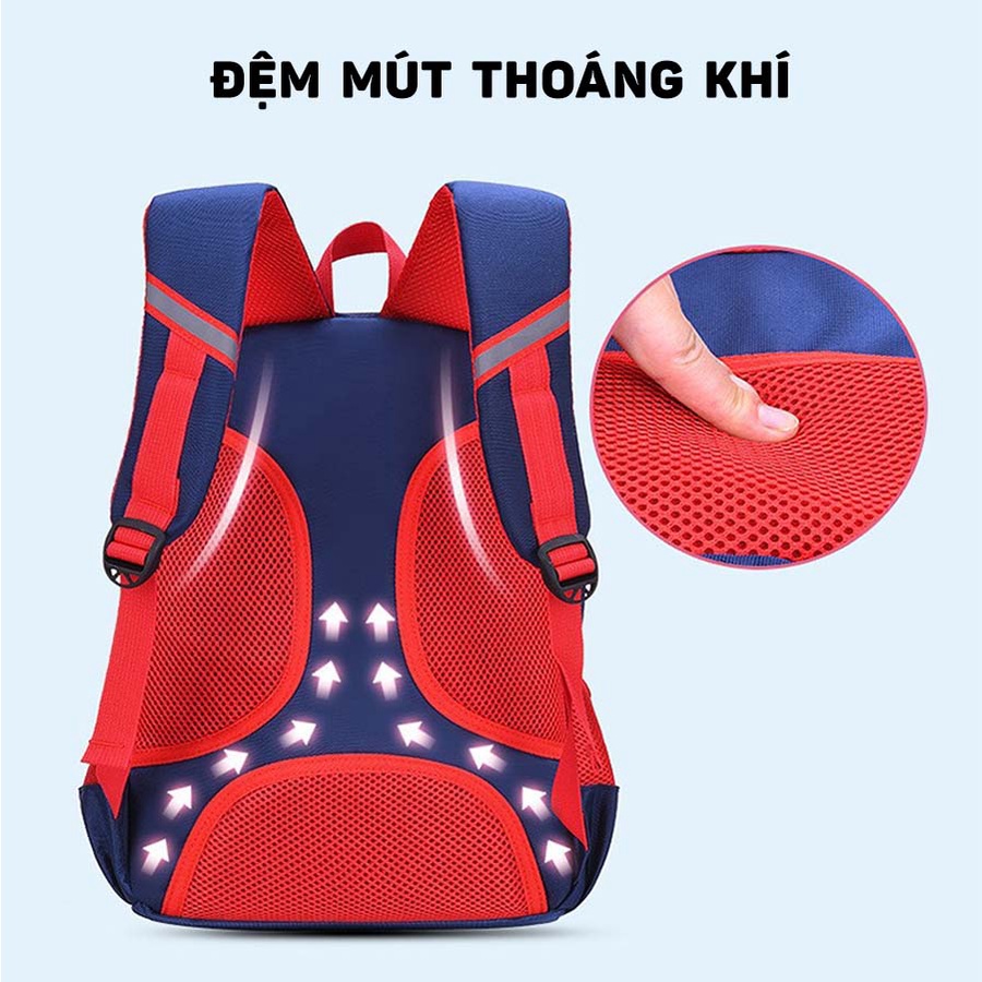 Cặp Balo học sinh tiểu học trường quốc tế chống thấm nước cao cấp