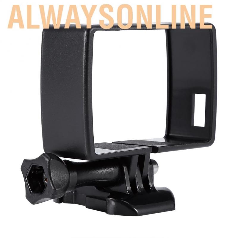 Alwaysonline Housing Side Mount Protect Frame Case With Adapter For Xiaomi YI 4K XiaoYi 2