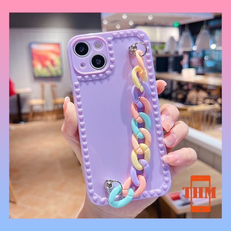 ốp lưng iphone Điện Thoại Có Vòng Đeo Tay Nhiều Màu 6/6plus/6s/6splus/7/7plus/8/8plus/x/xr/xs/11/12/13/pro/max/plus/promax-020