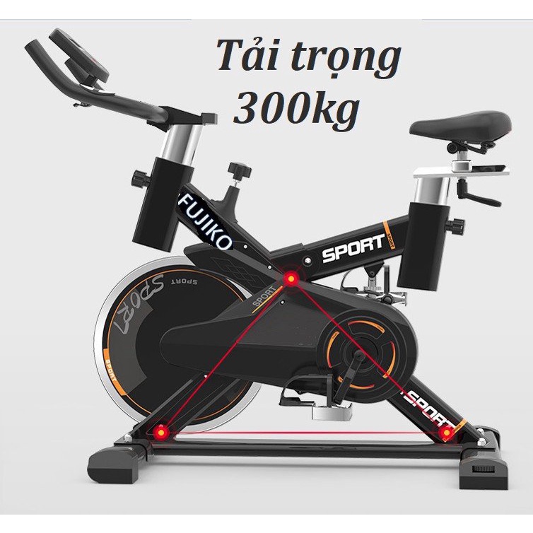 Xe đạp tập thể dục Sport GH600 cảm biến nhịp tim, giao hàng hoả tốc