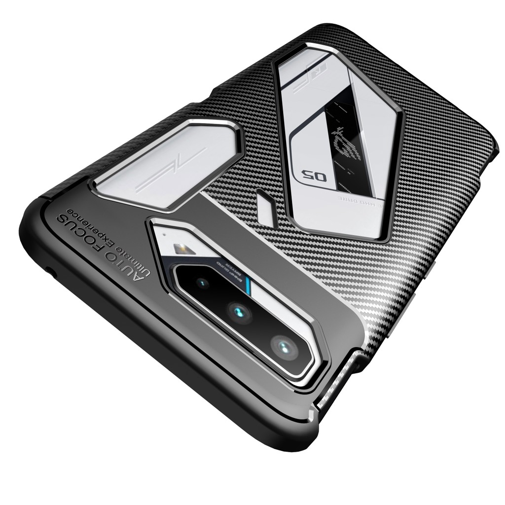 Ốp lưng Rog Phone 5 / 5 Pro / 5s vân Rằn Ri hiệu Auto Focus cao cấp chống sốc chống bám bản