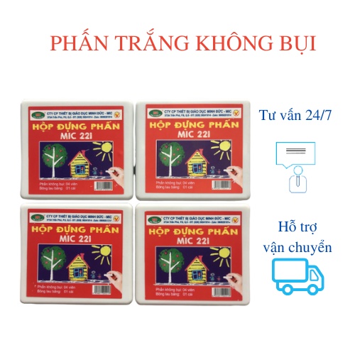 Phấn Viết Bảng Không Bụi, Phấn Trắng Viết Bảng Chất Lượng Cao