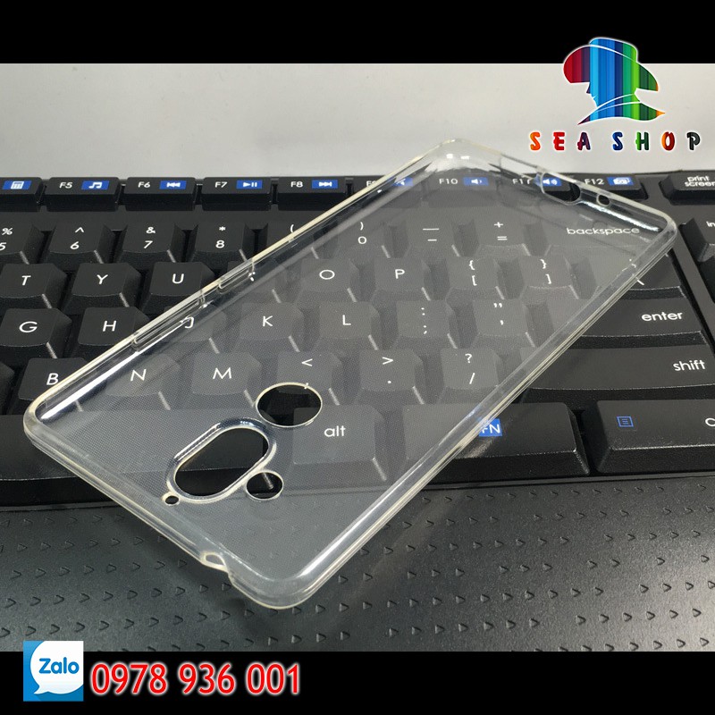 Ốp lưng Nokia 7 Plus silicon trong suốt