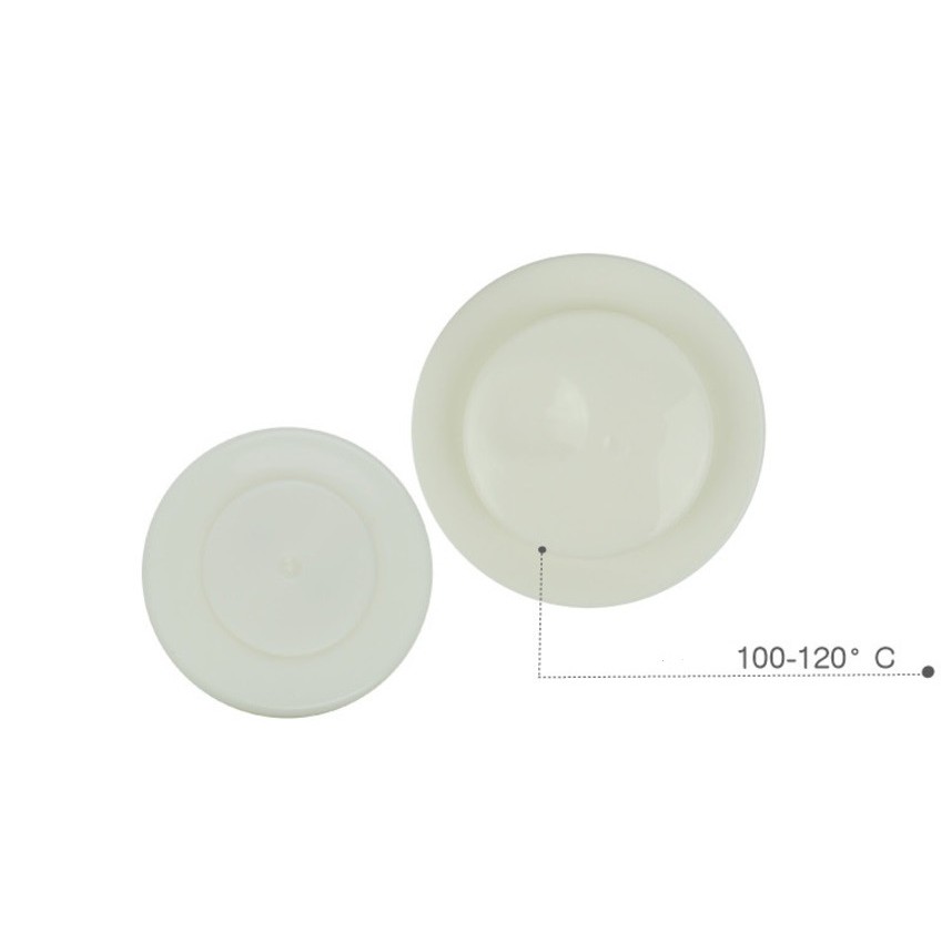 Set 2 dĩa chặn trữ sữa mẹ - Phụ kiện cho bình cổ rộng Pigeon, Kichi Kichilachi và cho các bình sữa ngang cổ 5cm