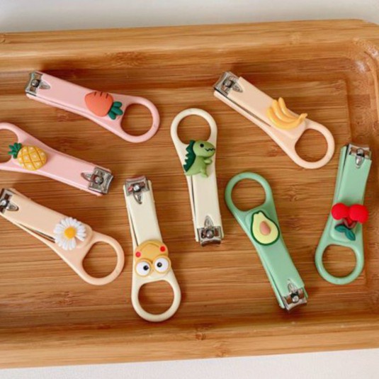Bấm móng tay họa tiết cute , dụng cụ cắt móng tay móng chân hoạt hình siêu dễ thương, làm móc khóa an toàn tiện dụng