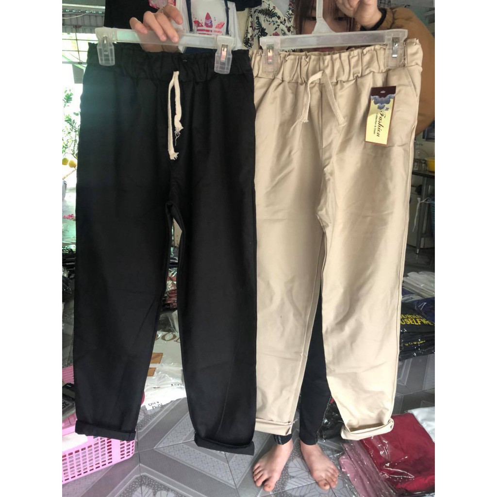 [MY] Quần Baggy Vải Công Sở Đẹp Lưng Thun Suông Xắn Ống XỊN SÒ [MY] | BigBuy360 - bigbuy360.vn