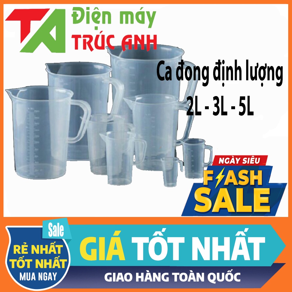 Ca nhựa 1L - 2L