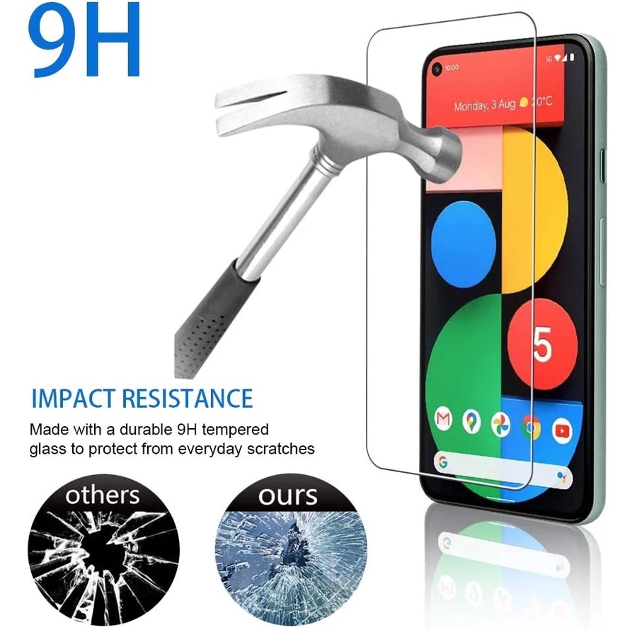 Miếng DáN CườNg LựC BảO Vệ Độ CứNg 9H Cho Pixel 5 6 6A 7 Pixel 6 Pro