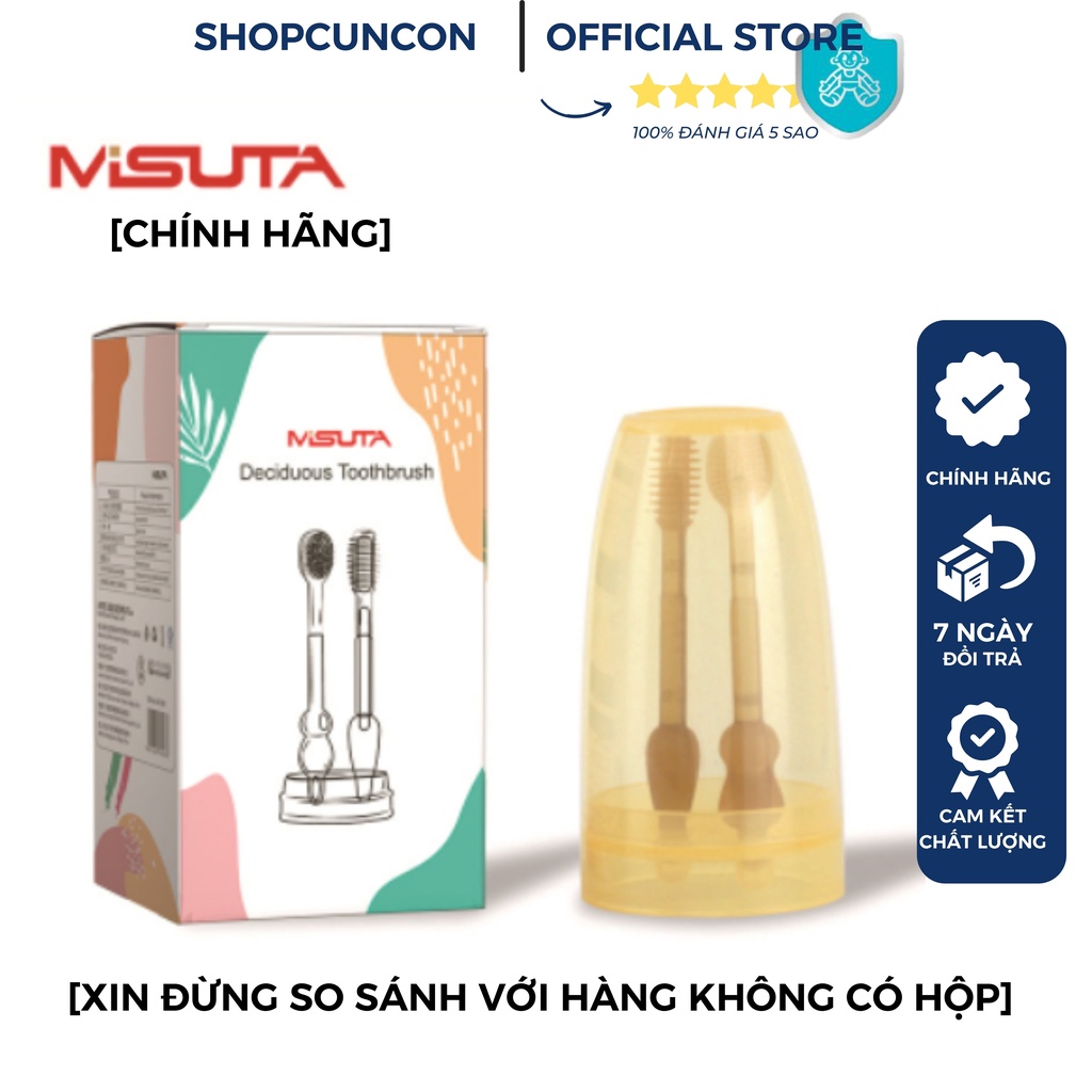 Bàn chải đánh răng kèm rơ lưỡi Siliicon chịu nhiệt kèm cốc cho bé từ 0-24 tháng tuổi, set vệ sinh răng miệng cho bé