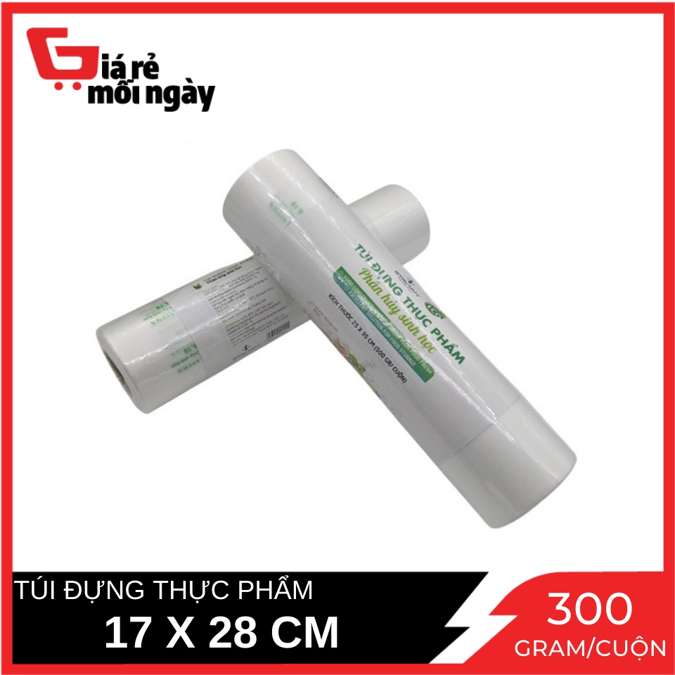 Túi đựng thực phẩm TTMT STAHAUS 17x28cm (300g/cuộn)