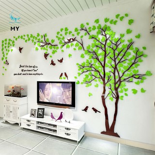 Decal Dán Tường Hình Cây 3d