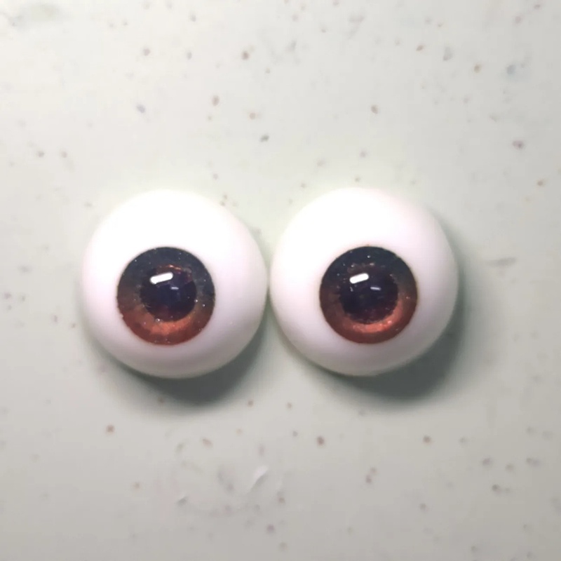 1 Cặp Mắt Nhựa 10 / 12 / 14 / 16 / 18mm Cho Búp Bê 1 / 6