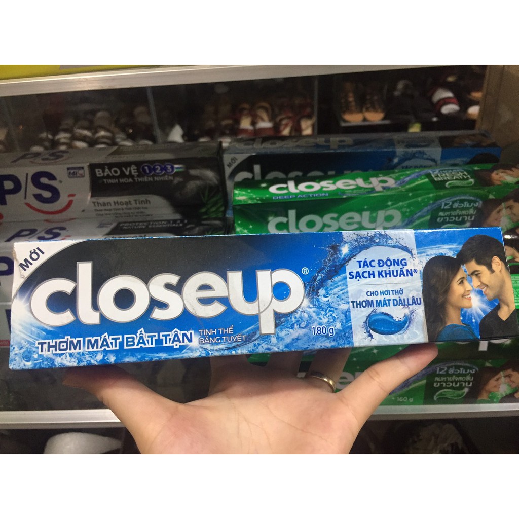 Kem đánh răng Closeup hàng chuẩn Uniliver hàng không kẹp