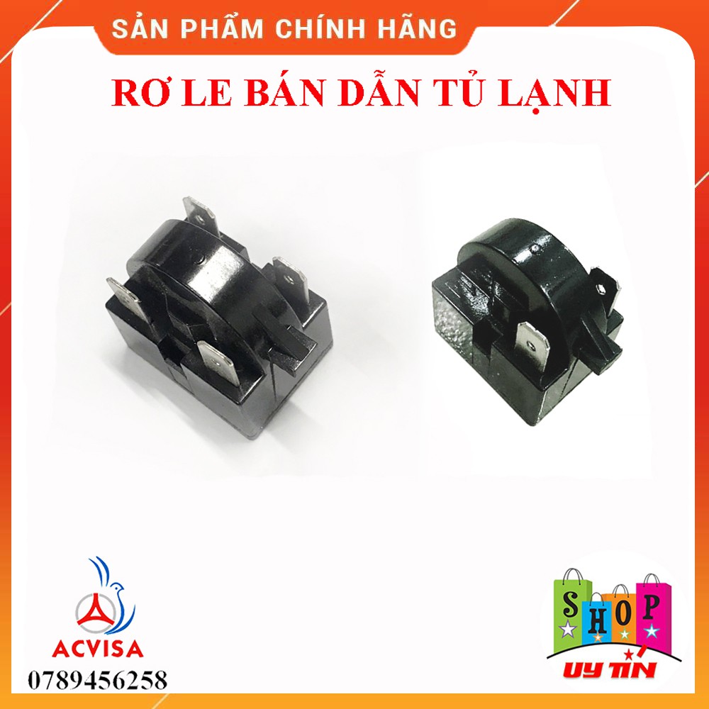 Combo 2 Rơ le bán dẫn tủ lạnh 22Ω, 33Ω, 1 chân, 3 chân, 4 chân - Linh kiện tủ lạnh giá tốt cho thợ