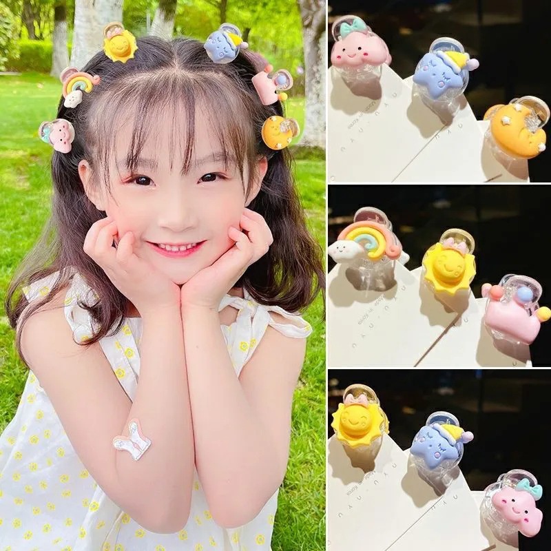 Kẹp Tóc Hình Hoạt Hình Xinh Xắn Cho Bé Gái