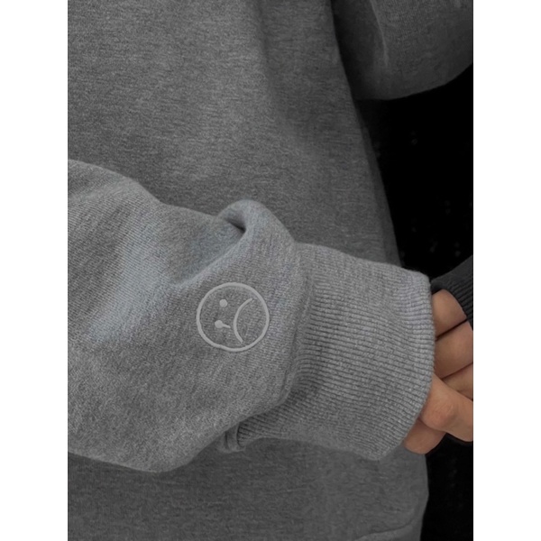 Áo sweater SADBOIZ LOWKEY black&cream&gray