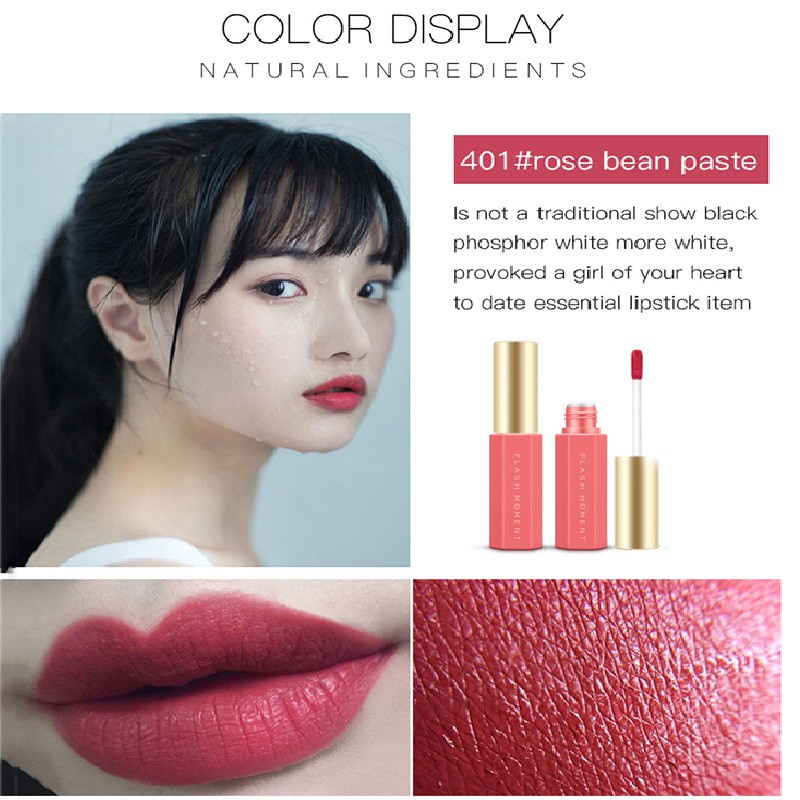 [Hàng mới về] Son môi FLASH MOMENT lâu trôi và chống thấm nước cho nữ