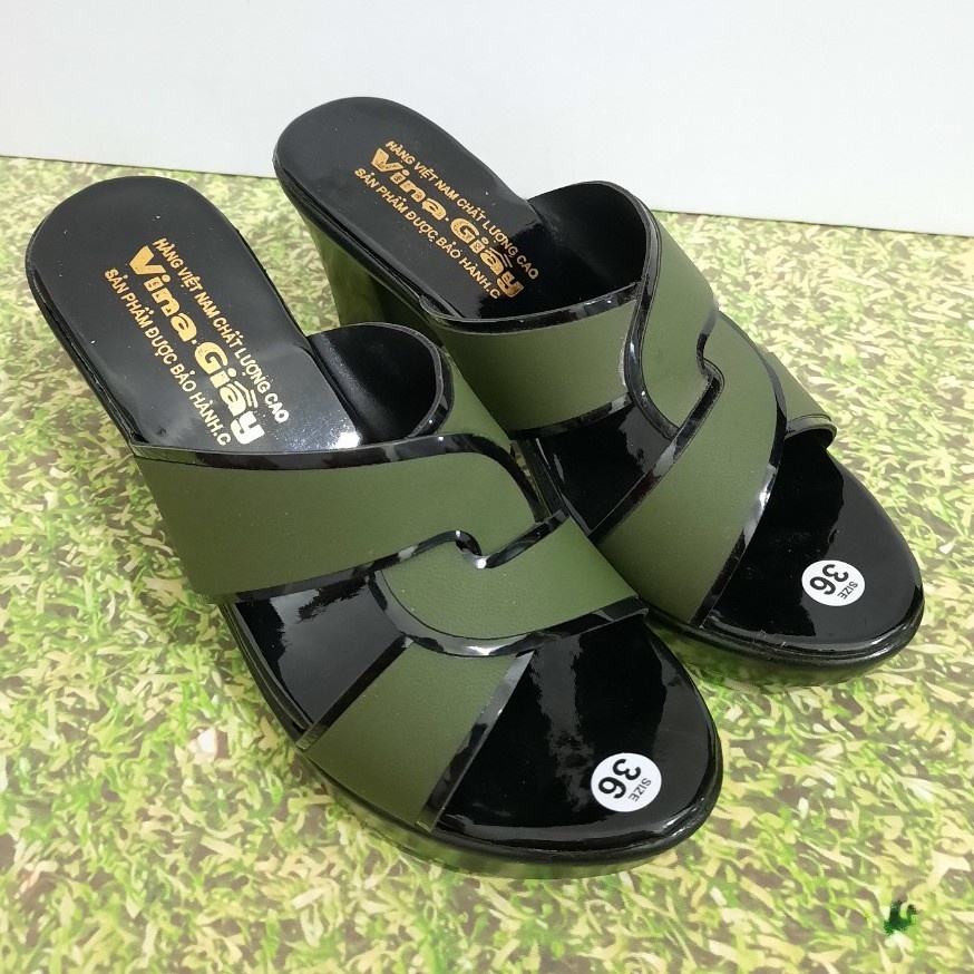DÉP QUAI XOẮN HÌNH CHỮ H VÀ QUAI NGANG SIÊU NHẸ CAO 6CM