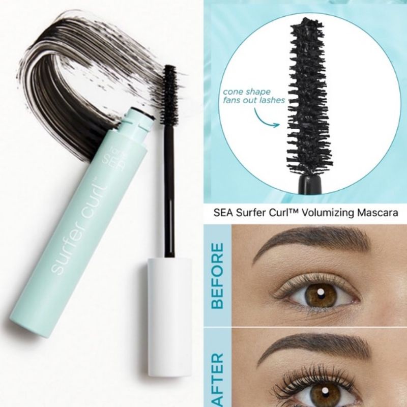 [ Minisize 3ml ] Mascara chống nước TARTE SEA Surfer Curl Volumizing Mascara