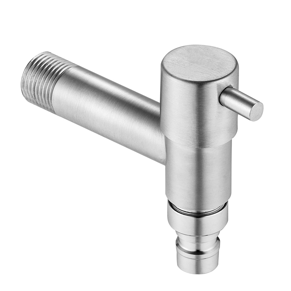 Vòi nước VASTAR EKEZ SUS304 gắn tường inox với chức năng tạo bọt chống bắn tóe cho dòng nước chảy cực êm