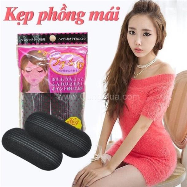 Set 2 mút kẹp phồng mái cho bạn gái