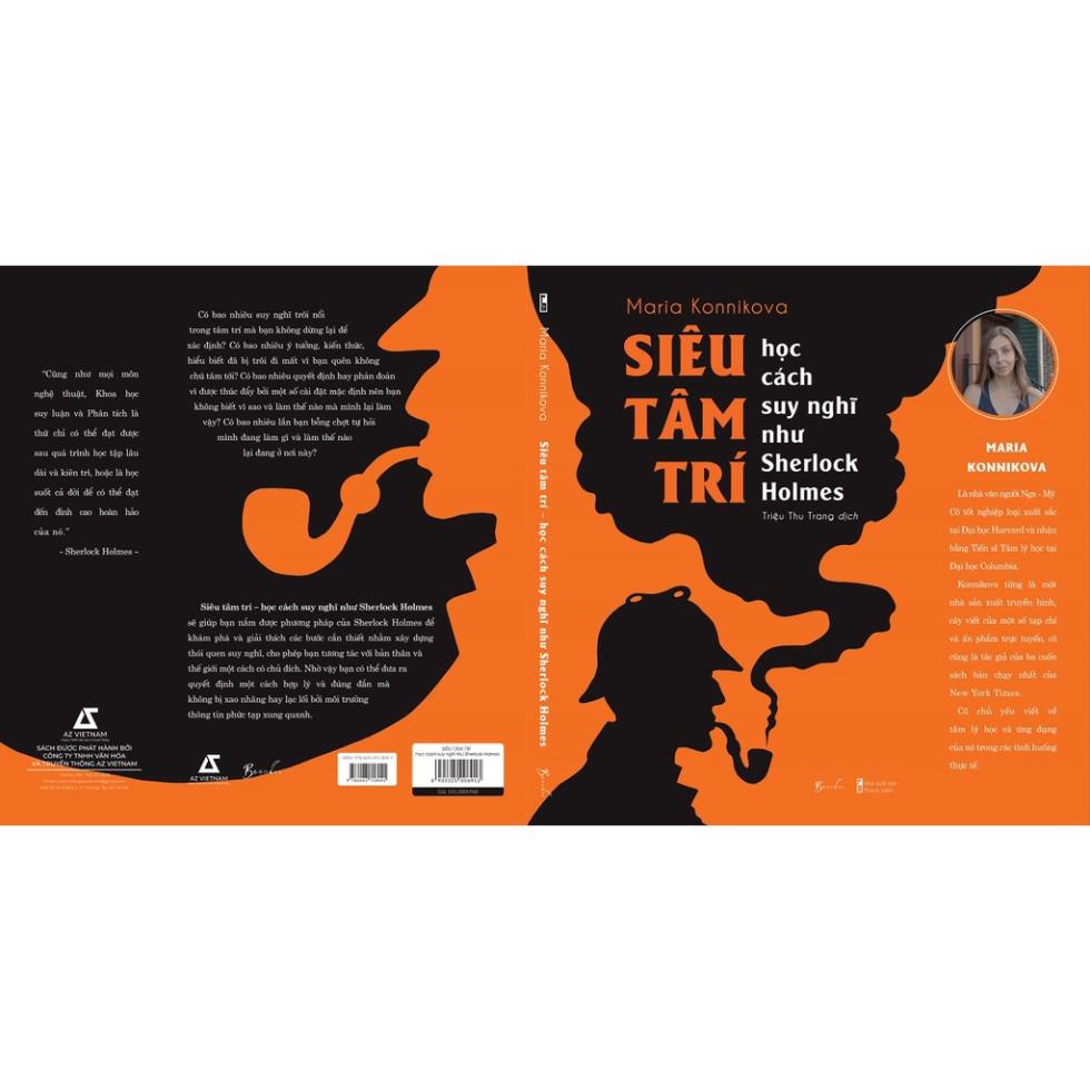 Sách - Siêu Tâm Trí - Học Cách Suy Nghĩ Như Sherlock Holmes - AZVietNam