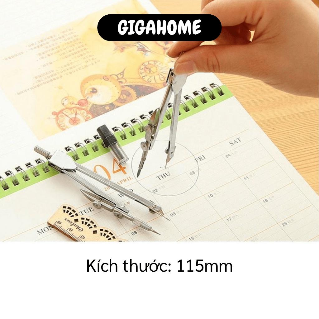 Compa Học Sinh GIGAHOME Compa Deli 8601 Thiết Kế Thoải Mái Có Độ Bền Cao, Đồ Dùng Học Tập 8510