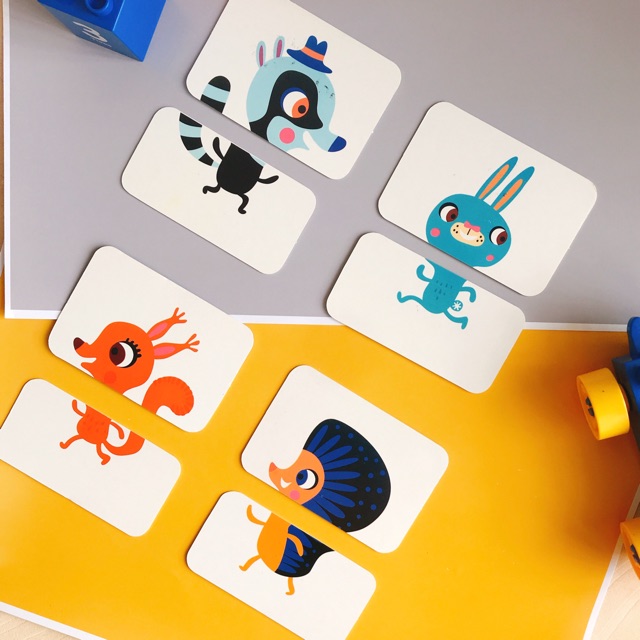 Flash card cho bé - Chủ đề Little Animals Forest giá 12.000/1 bộ