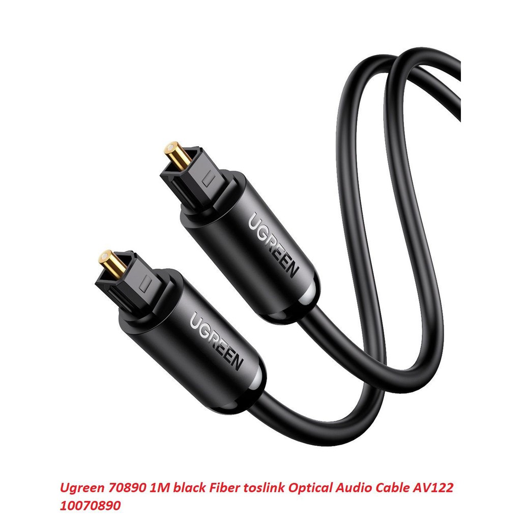 Cáp audio quang Optical dài 1m đến 3m chính hãng Ugreen 70890 70891 70892 70893 chính hãng