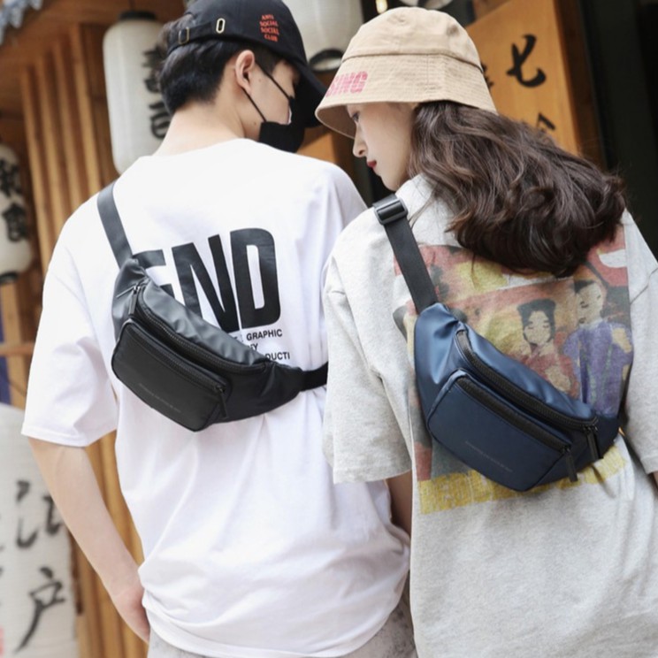 Túi đeo chéo nam vải Polyester chống nước phong cách Streetwear - Túi bao tử nam TC83 | BigBuy360 - bigbuy360.vn